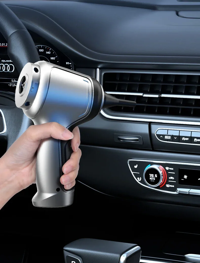 Car Vacuum Cleaner Cordless Brushless Handheld 4000mAh