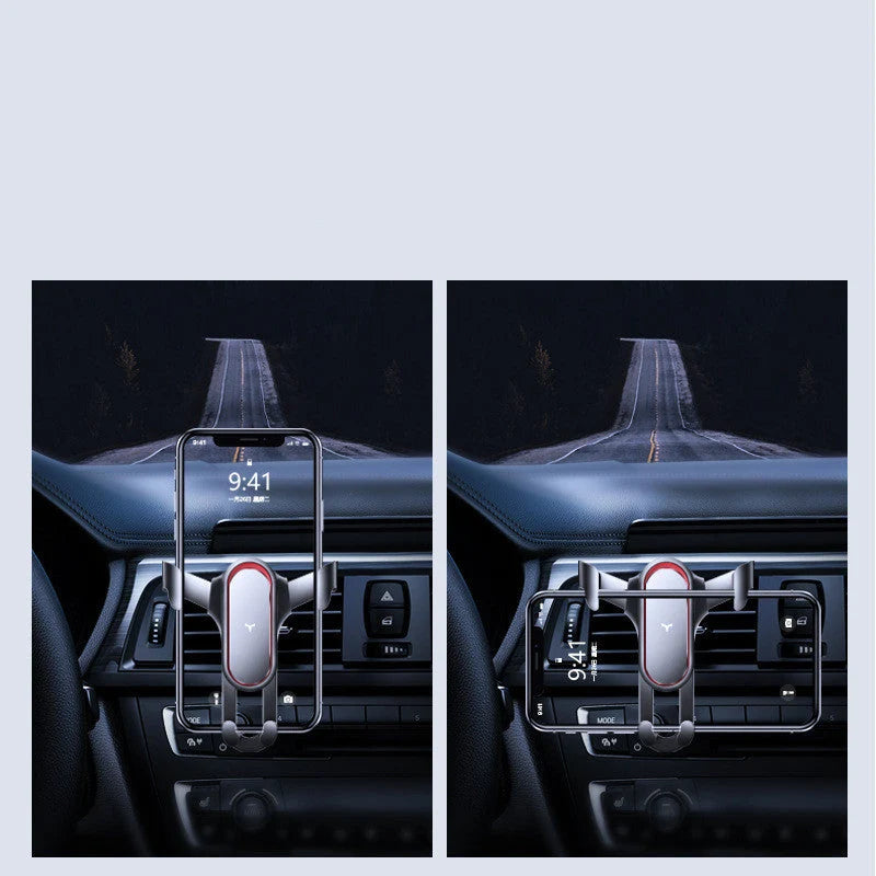 Car Vent Phone Mount Gravity Induction Aluminum Alloy
