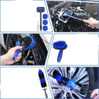 Car Wash Brush Set 26-Piece Soft Bristles