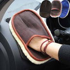 Car Wash Glove Plush Imitation Wool Elastic Sleeve Machine Washable