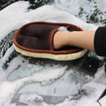 Car Wash Glove Plush Imitation Wool Elastic Sleeve Machine Washable