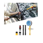 Car Wash Mitt Chenille Microfiber 360° Rotating Telescopic Handle