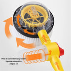 Car Wash Mitt Chenille Microfiber 360° Rotating Telescopic Handle