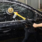 Car Wash Mitt Chenille Microfiber 360° Rotating Telescopic Handle