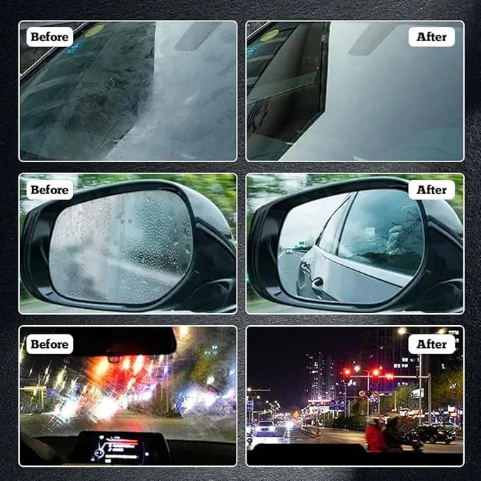 Car Window Cleaner Oil Film Remover Hydrophobic Coating