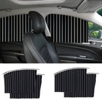 Car Window Shades Dual Panel Magnetic UV Blocking