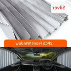 Car Window Shades Dual Panel Magnetic UV Blocking