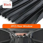 Car Window Shades Dual Panel Magnetic UV Blocking