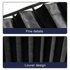 Car Window Shades Dual Panel Magnetic UV Blocking