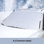 Car Windshield Cover All-Season Magnetic & Elastic Fit