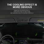 Car Windshield Cover All-Season Magnetic & Elastic Fit