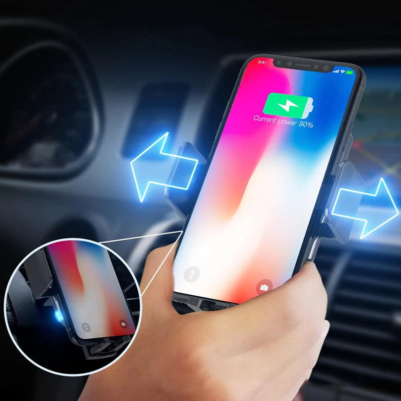 Car Wireless Charger Mount Fast Charging Universal Fit