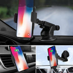Car Wireless Charger Mount Fast Charging Universal Fit