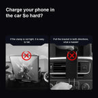 Car Wireless Charger Mount Motorized Arm & Dual Coil