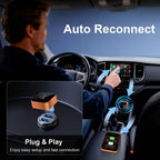 CarPlay Adapter Wireless Dual-Band Auto-Reconnect