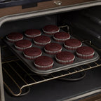 Carbon Steel Non-Stick Cupcake & Muffin Pan (6/9/12 Holes)