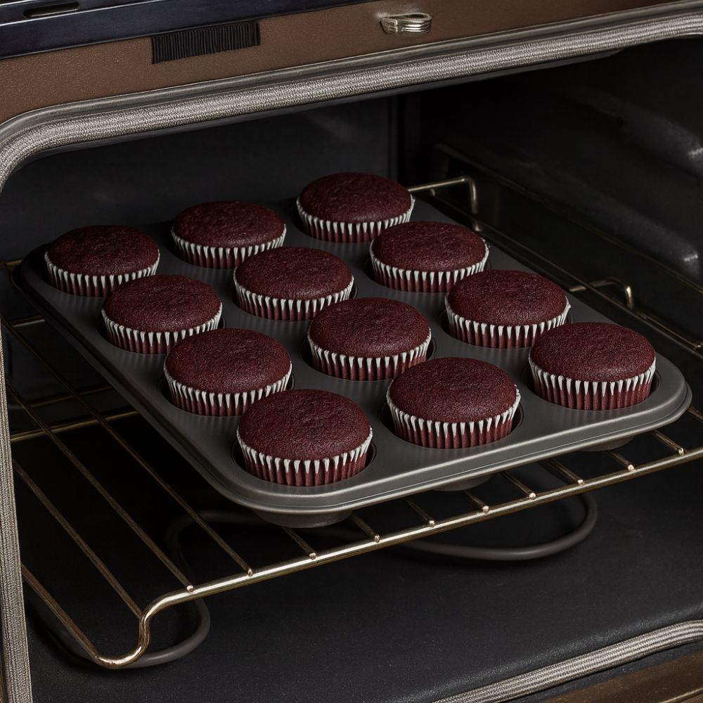 Carbon Steel Non-Stick Cupcake & Muffin Pan (6/9/12 Holes)