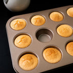 Carbon Steel Non-Stick Cupcake & Muffin Pan (6/9/12 Holes)