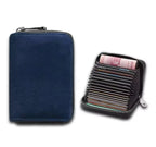 Card Holder Leather Slim Multiple Card Slots