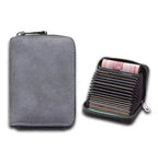 Card Holder Leather Slim Multiple Card Slots
