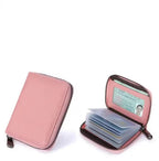 Card Holder Leather Slim Multiple Card Slots