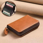 Card Holder Leather Slim Multiple Card Slots