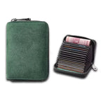 Card Holder Leather Slim Multiple Card Slots