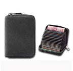 Card Holder Leather Slim Multiple Card Slots