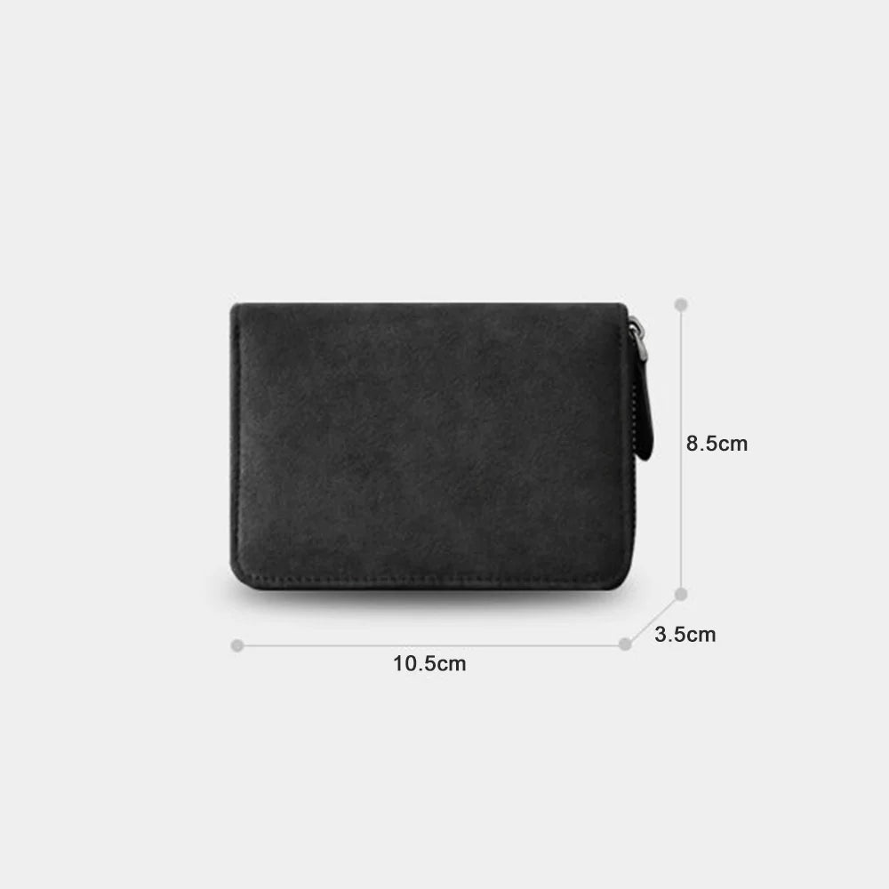 Card Holder Leather Slim Multiple Card Slots