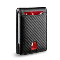 Card Holder RFID-Blocking Genuine Leather 12-Card Capacity