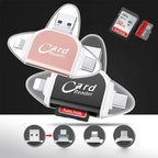 Card Reader 4-In-1 USB 3.0 Lightning & USB-C
