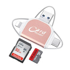 Card Reader 4-In-1 USB 3.0 Lightning & USB-C