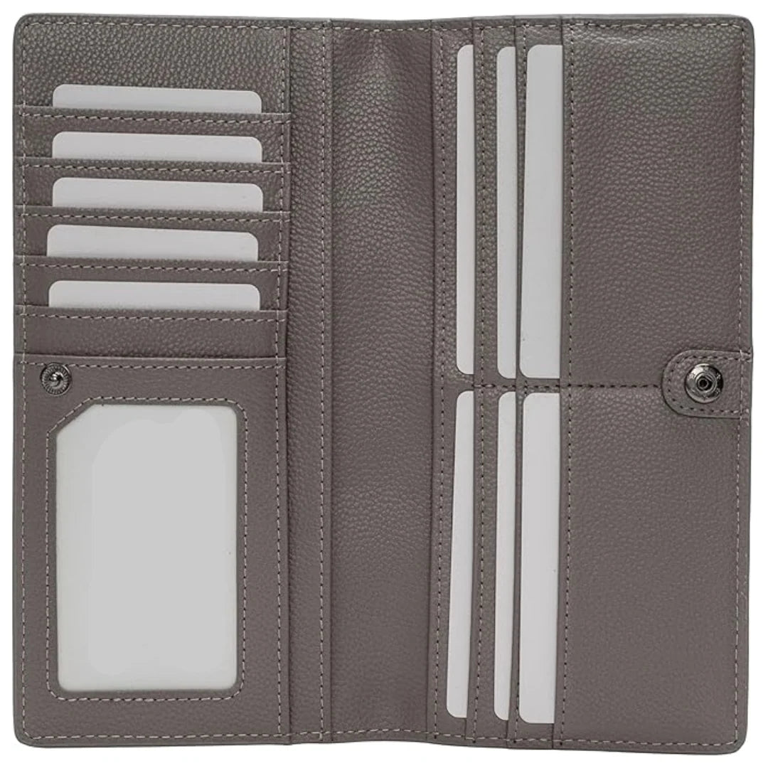 Card Wallet Ultra-Thin RFID-Blocking Leather