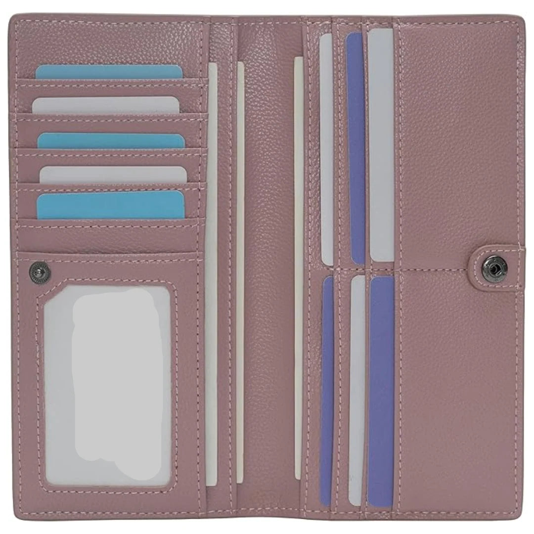 Card Wallet Ultra-Thin RFID-Blocking Leather