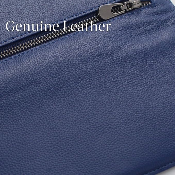 Card Wallet Ultra-Thin RFID-Blocking Leather