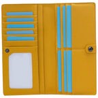 Card Wallet Ultra-Thin RFID-Blocking Leather