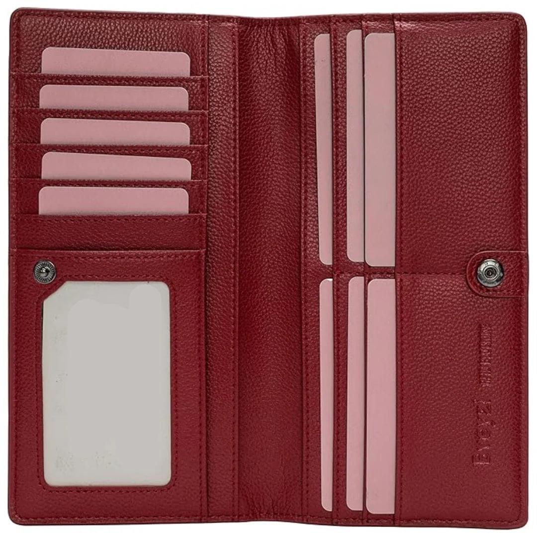 Card Wallet Ultra-Thin RFID-Blocking Leather