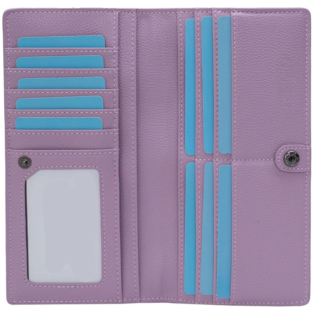 Card Wallet Ultra-Thin RFID Blocking Premium Leather