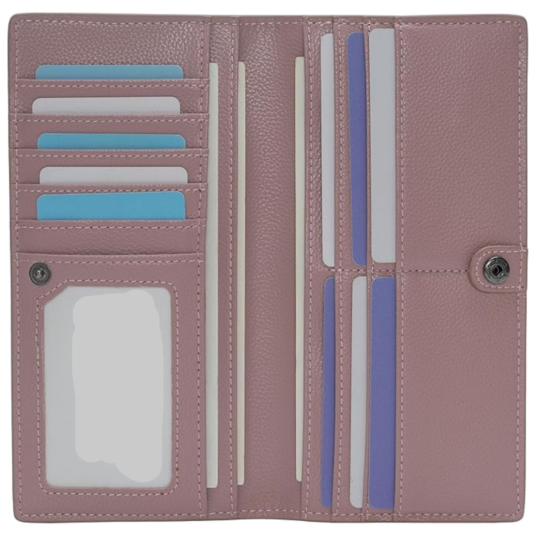 Card Wallet Ultra-Thin RFID Blocking Premium Leather