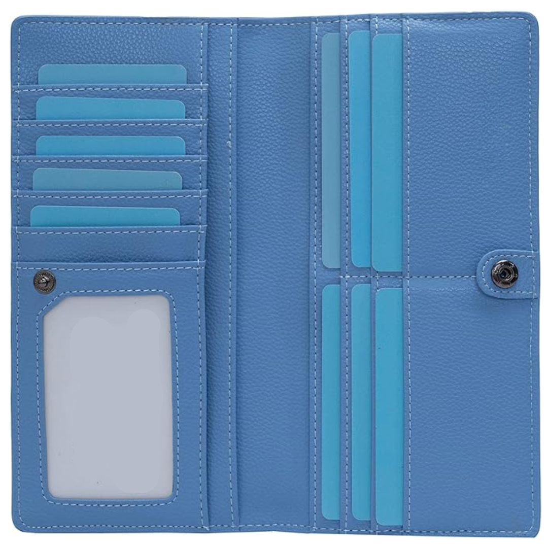 Card Wallet Ultra-Thin RFID Blocking Premium Leather