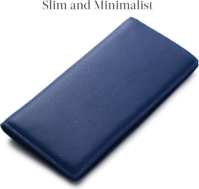 Card Wallet Ultra-Thin RFID Blocking Premium Leather