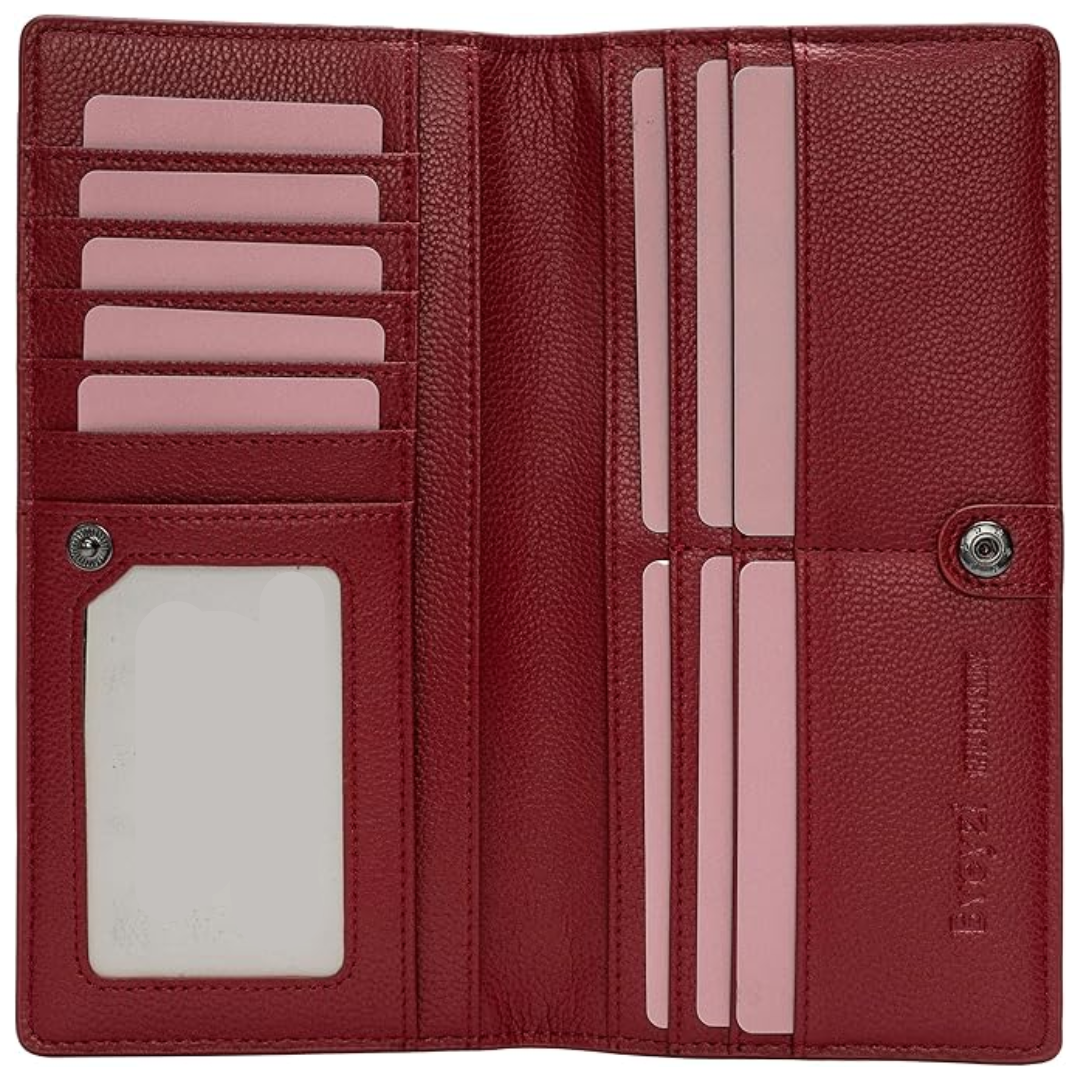 Card Wallet Ultra-Thin RFID Blocking Premium Leather