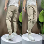 Cargo Jeans Slim Stretch Six Pockets