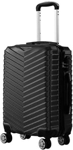 Carry-On Suitcase Hard-Shell ABS 360° Spinner Wheels