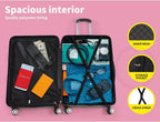 Carry-On Suitcase Hard-Shell ABS 360° Spinner Wheels