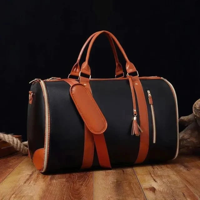 Carry-On Travel Bag 60L Wrinkle-Free Garment Zone Shoe Compartment