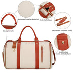 Carry-On Travel Bag 60L Wrinkle-Free Garment Zone Shoe Compartment