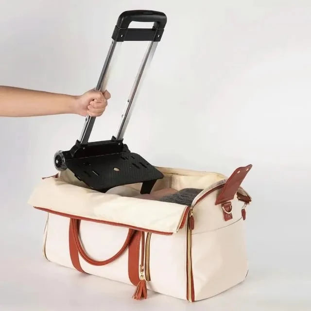 Carry-On Travel Bag Wrinkle-Free Hanging Zone 60L