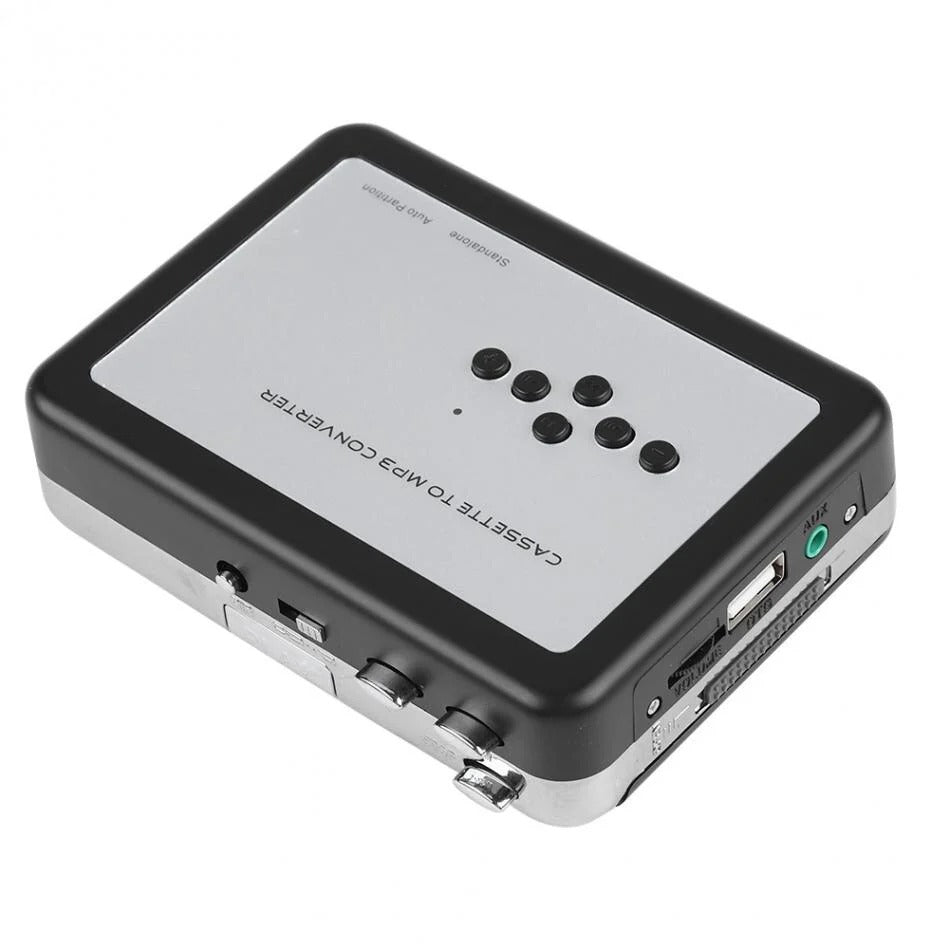 Cassette Converter Direct MP3 Recording Battery & USB Powered