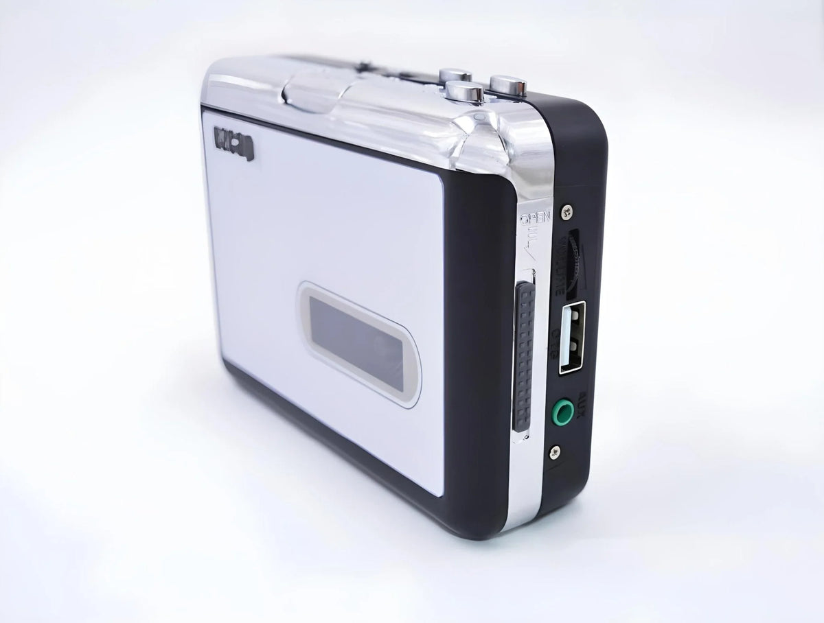 Cassette To MP3 Converter USB Recording Auto-Reverse Smart Split